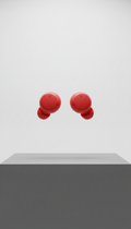 Wireless Earbuds Signal Red Accent