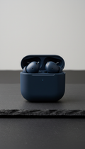 Deep Blue wireless earbuds