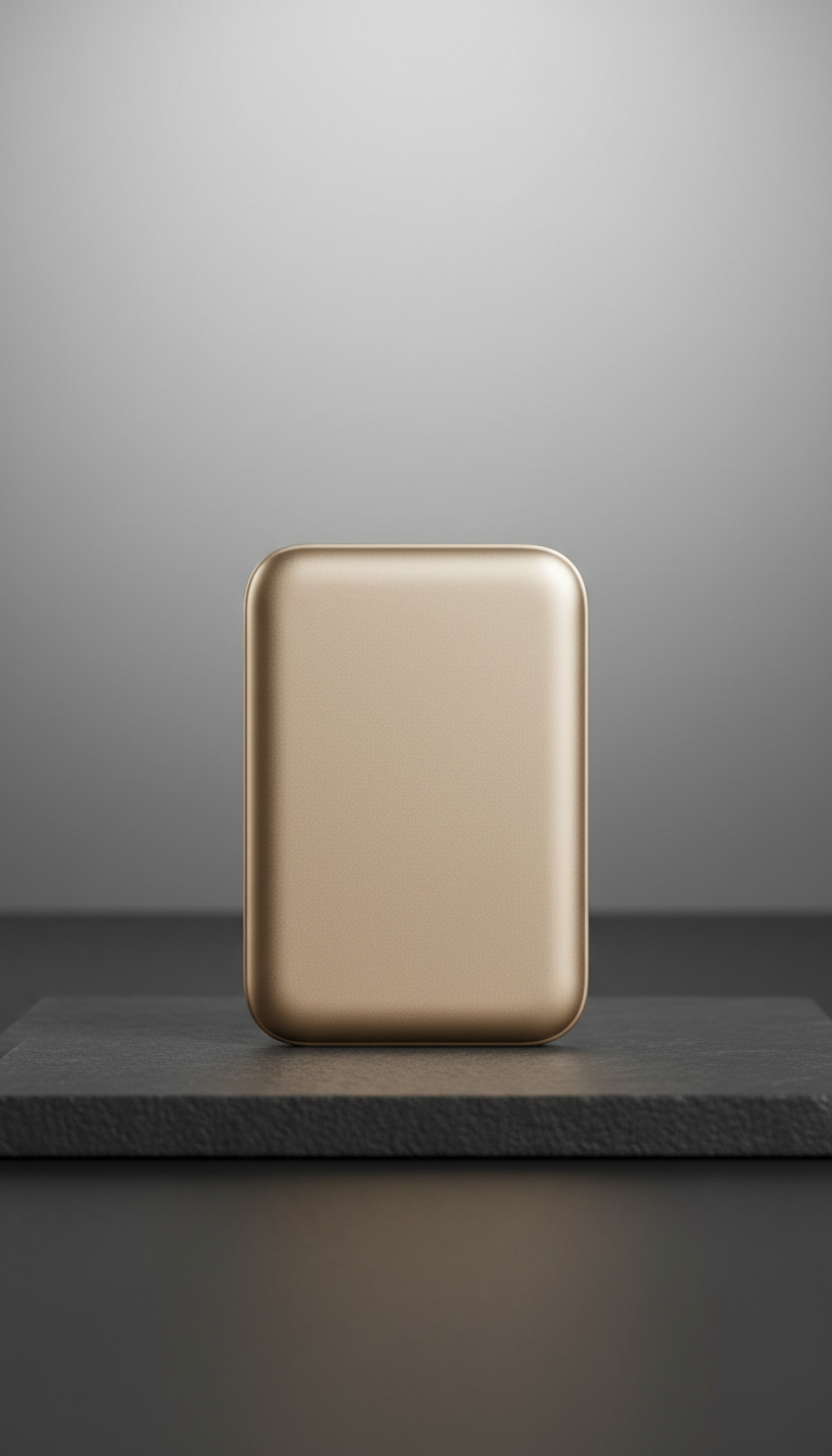 Champagne Gold portable charger